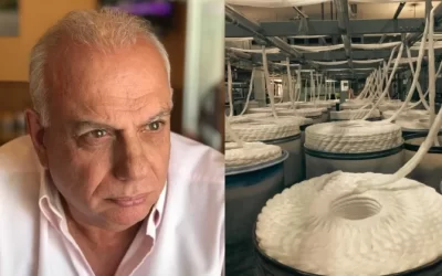 De producir lana certificada a abrir una planta textil en su ciudad natal
