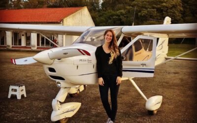 Eukene Ariztizábal, la piloto que rompió paradigmas e hizo historia en la aviación santacruceña