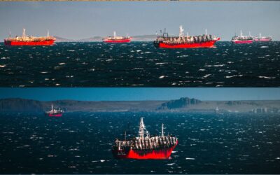 Puerto Deseado: arribaron pesqueros y se hicieron virales