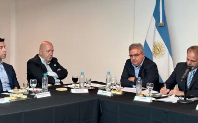 Héctor Laplace participó de una reunión con autoridades gubernamentales