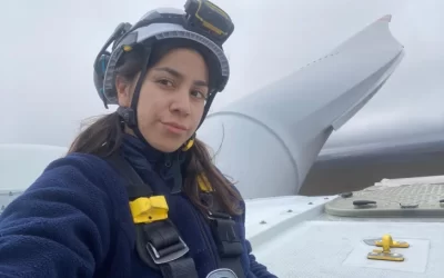 El viaje inspirador de Bianca Vilca: De Santa Cruz a las cumbres de la energía eólica en la Patagonia
